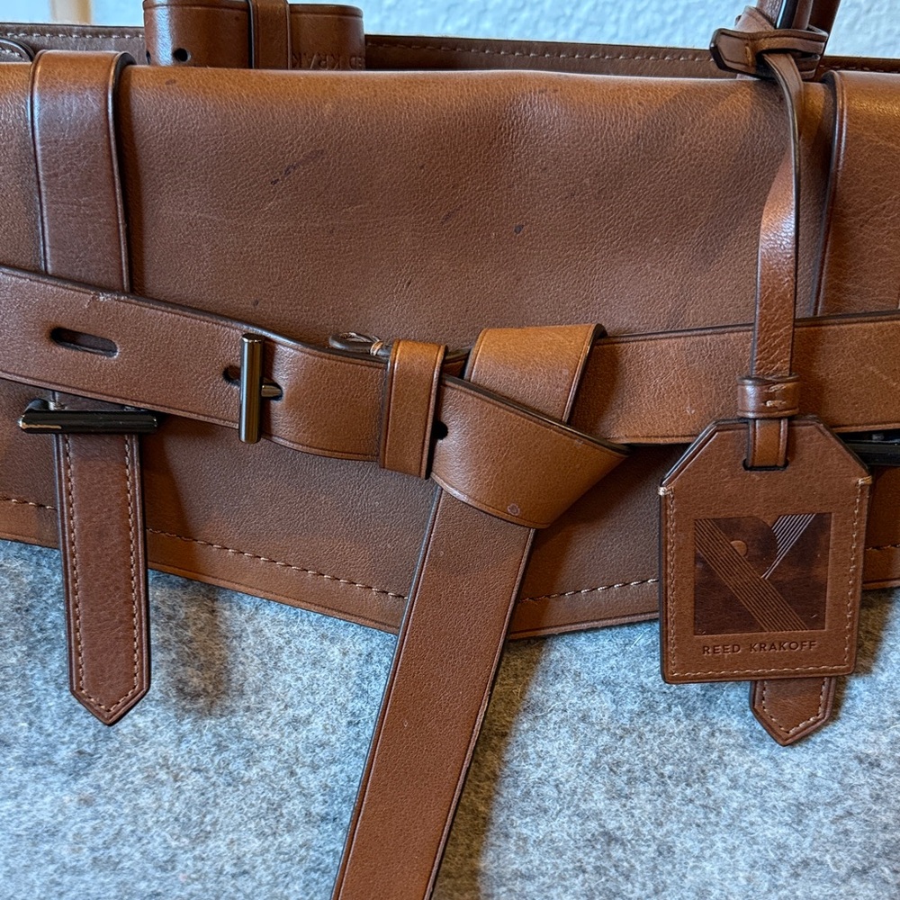 Reed Krakoff Brown and Gray Tote - Picture 3 of 4